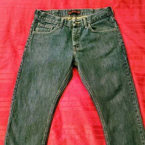 Lee Vintage Slim Blue Jeans Size 34x30 Blue Denim